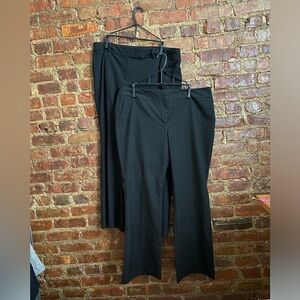 2 Pairs of Black Trouserss : BUNDLE